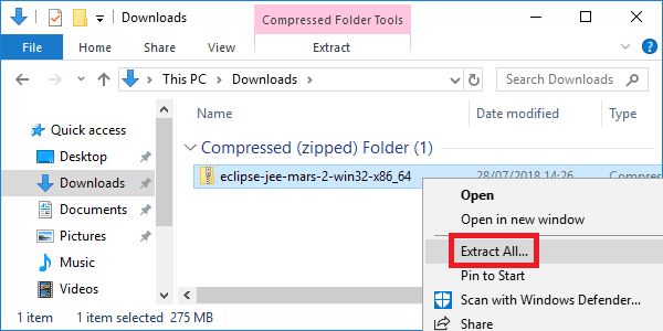 how to use eclipse mars