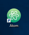 atom desktop shortcut