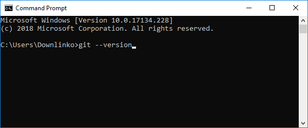 install git windows cmd