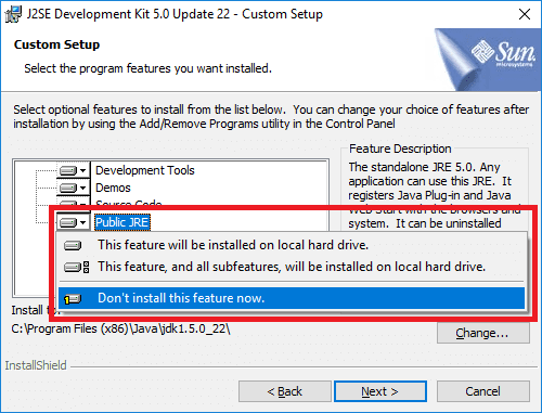 jdk 1.5.22 64 bit