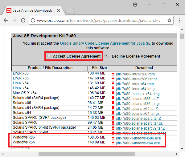 java jdk download 64 bit windows 10