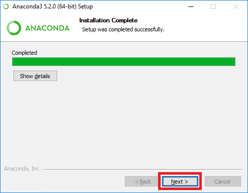 anaconda 3 install windows