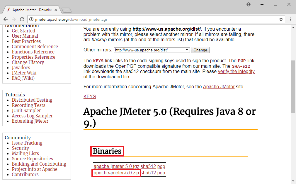 apache jmeter 2.5.1 download