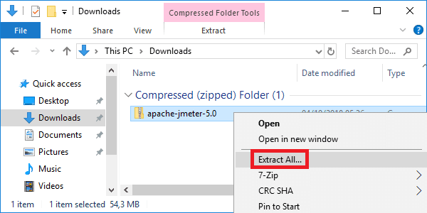 apache jmeter windows