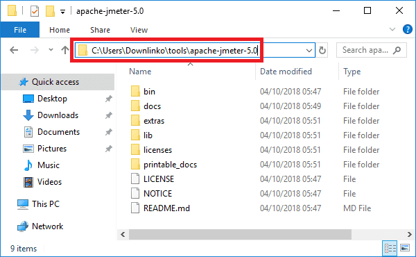 apache jmeter 5.0 download for windows
