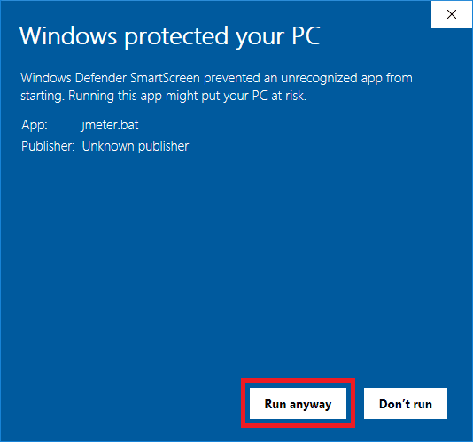 windows defender smartscreen run unrecognized app